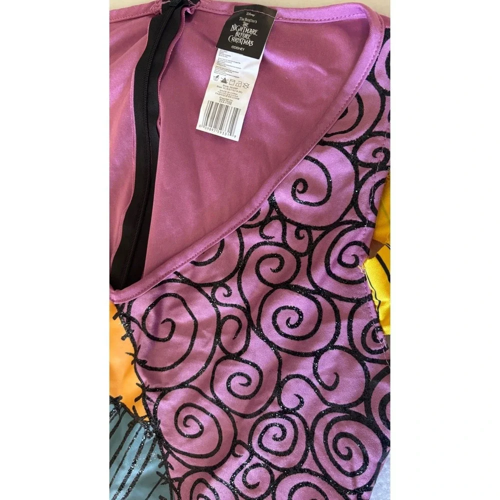 Disney‎ Nightmare Before Christmas Sally Patchwork Costume Dress Kids XL 18-20 - Picture 6 of 10